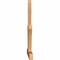 Ekena Millwork Richland Timber Gable Bracket, Western Red Cedar, 96"W x 60"H x 3 1/2"D x 5 1/2"F, 15/12 Pitch GBW096X60X0406RIC00SWR - alternate 2